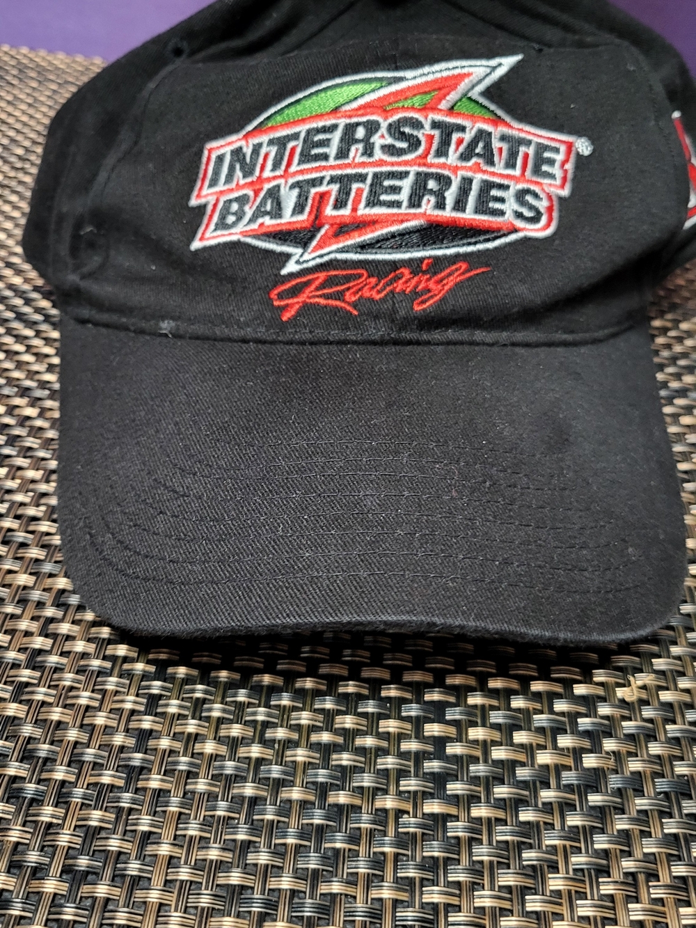 Racing Black Baseball Cap